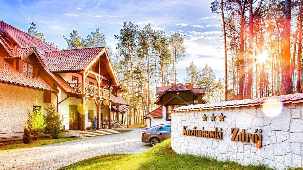Hotel Kazimierski Zdroj Janowiec Esterno foto